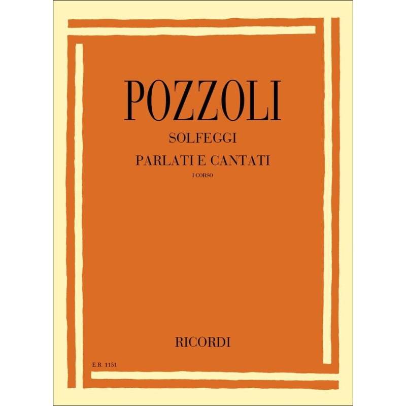 POZZOLI Solfeggio parlato e cantato vol.1