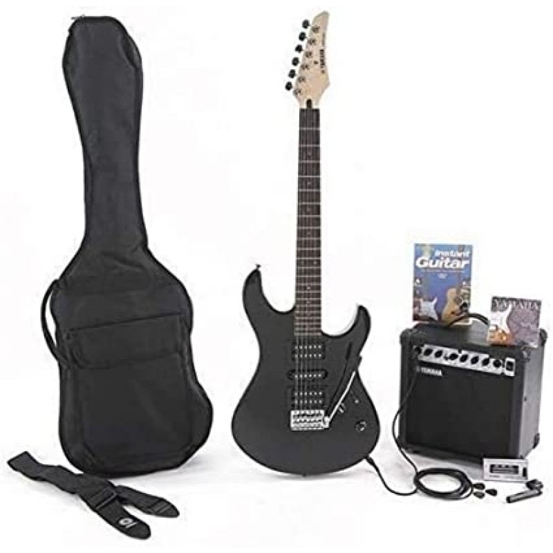 Kit Chitarra Elettrica Yamaha ERG121GPII Ampli 15W e accessori nera