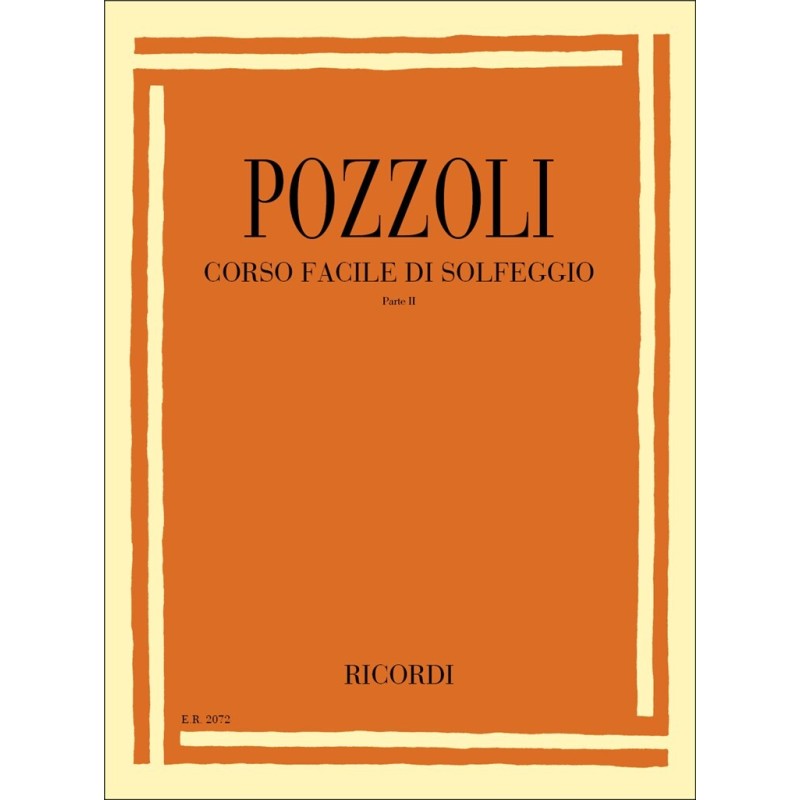 POZZOLI SOLFEGGIO CORSO FACILE VOL.2