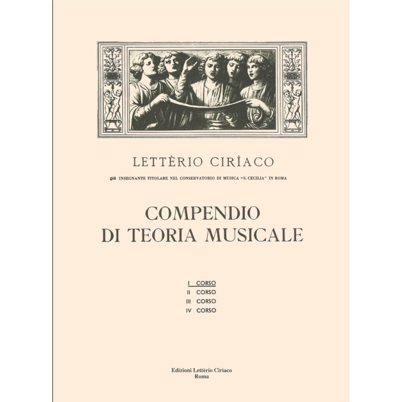 CIRIACO Compendio di teoria musicale 1 corso