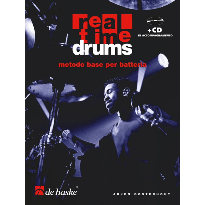 REAL TIME DRUMS metodo base per batteria + CD