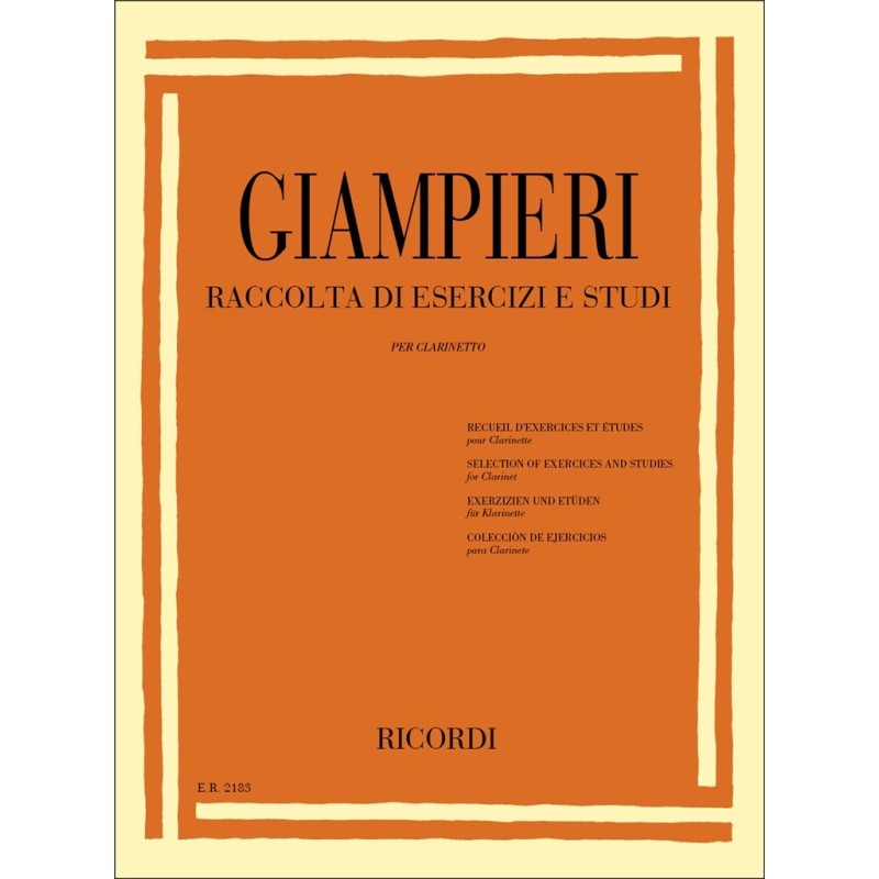 GIAMPIERI Raccolta di esercizi e studi