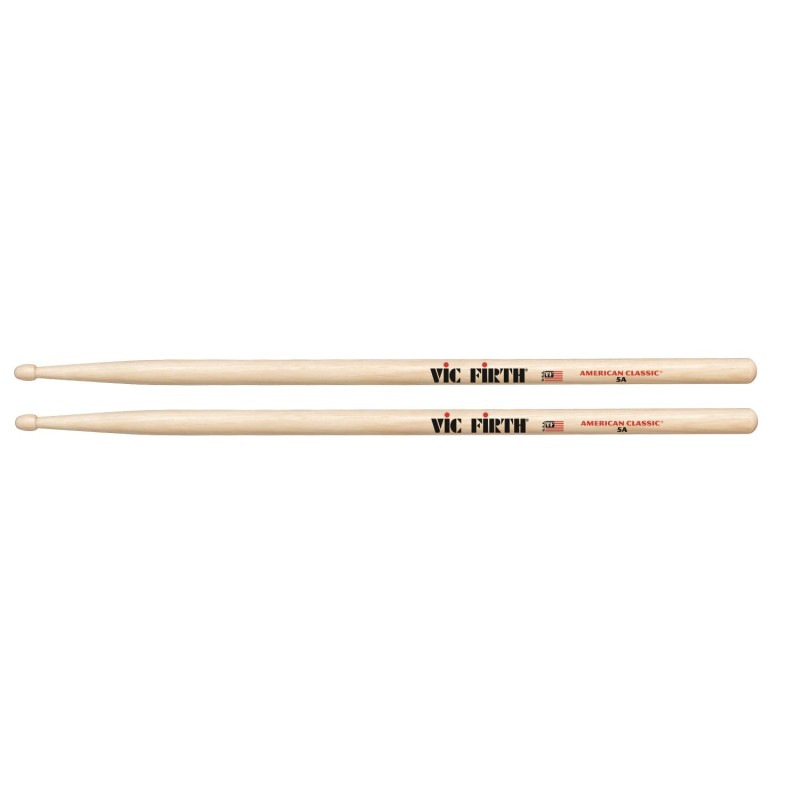 BACCHETTE VIC FIRTH ACL-5A PUNTA IN LEGNO SERIE - AMERICAN CLASSIC