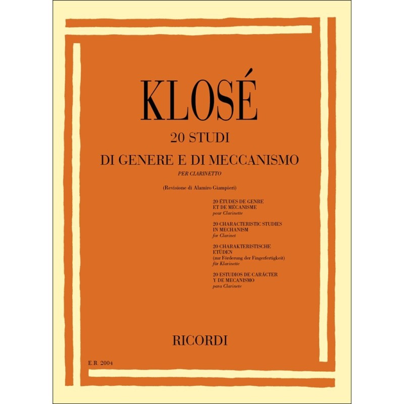 KLOSE' H.E. 20 studi di genere e meccanismo