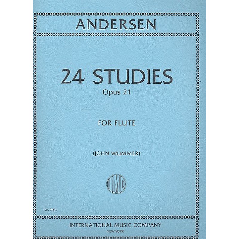 ANDERSEN J. 24 studi op.21 (wummer)