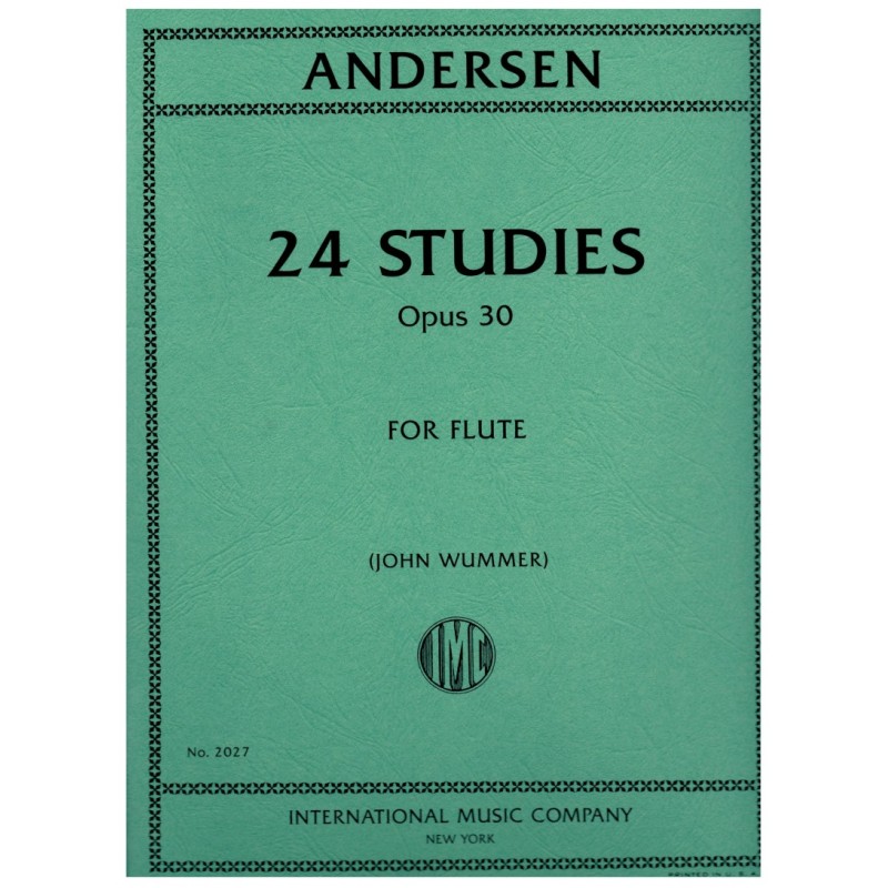 ANDERSEN J. 24 studi op.30 (wummer)