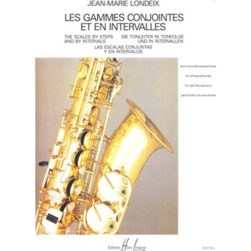 J.M.LONDEIX  Gammes conjointes & intervalles