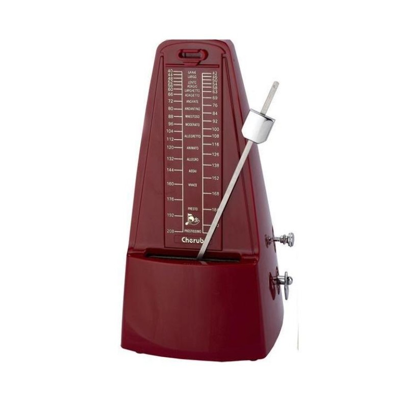 METRONOMO MECCANICO CHERUB WSM-330 ROSSO