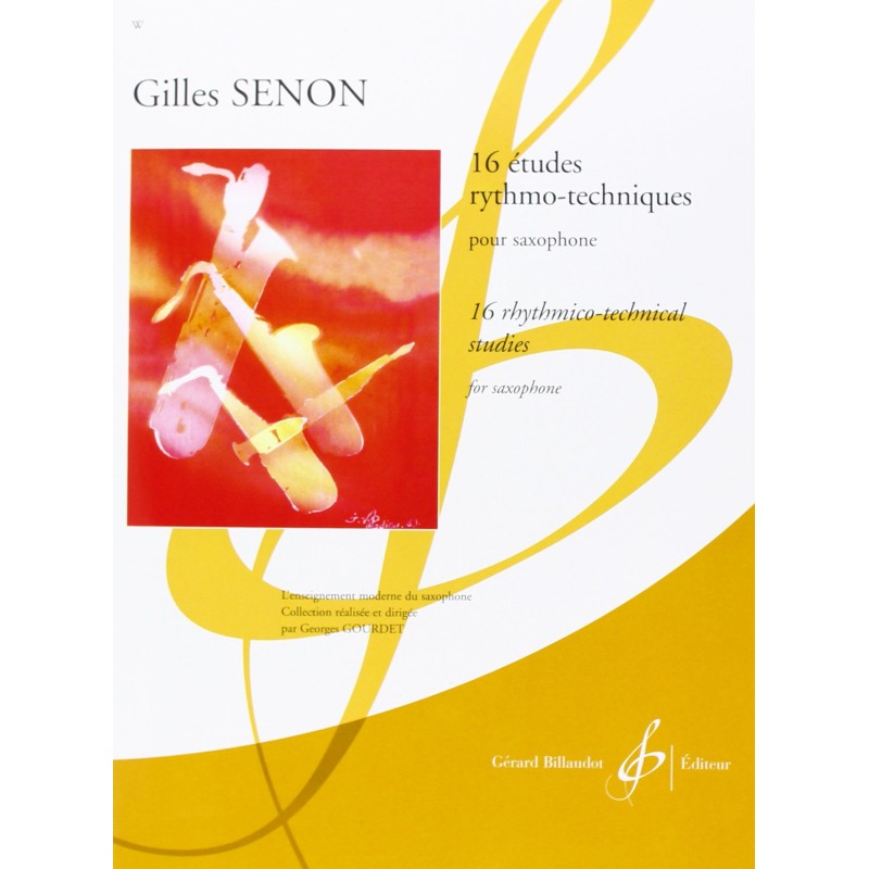 G. SENON 16 ETUDES RYTHMO -TECHIQUES