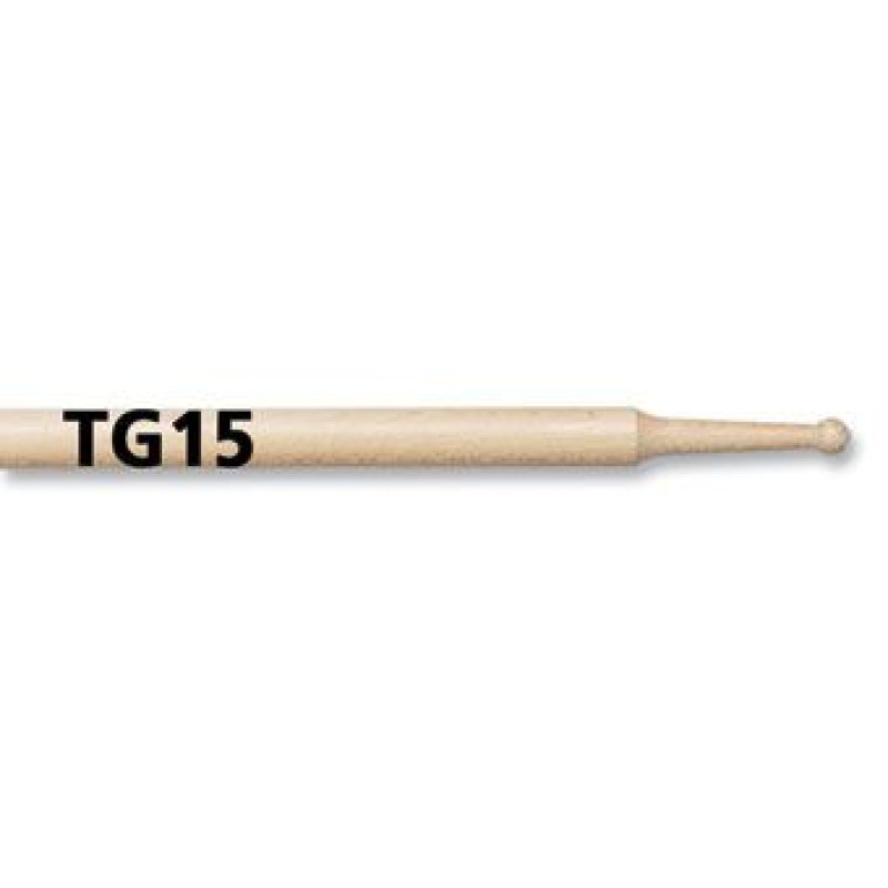 BACCHETTE VIC FIRTH VF TG15, Bacchette per rullante sinfonico – Punta in legno – L 16 3/16