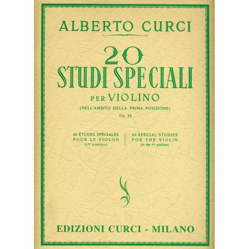 20 STUDI SPECIALI OP.24