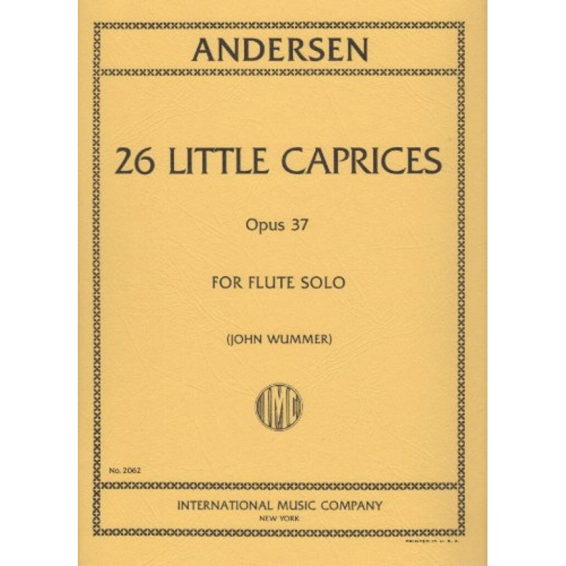 ANDERSEN J. 26 PICCOLI CAPRICCI OP.37 (Flauto solo)