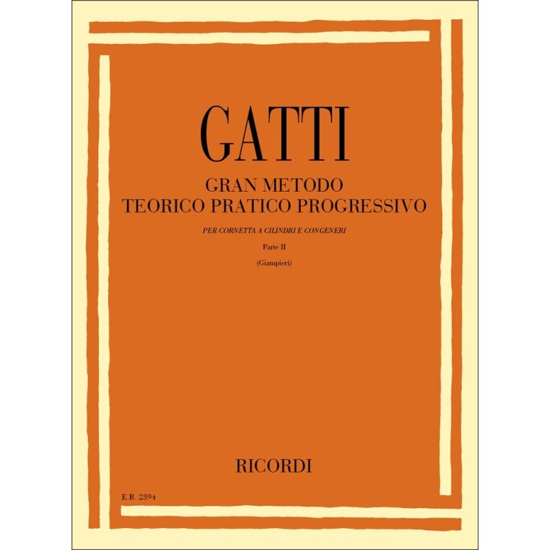 GATTI Gran metodo teorico pratico progressivo per tromba parte 2