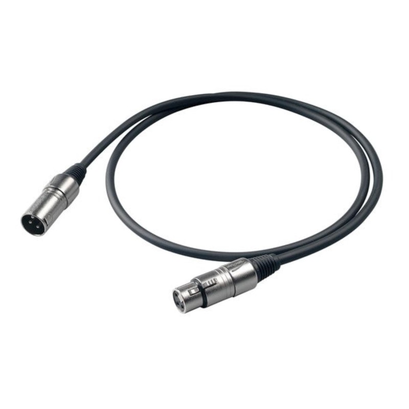 CAVO PROEL  XLR FEMMINA - XLR MASCIO 5 MT.