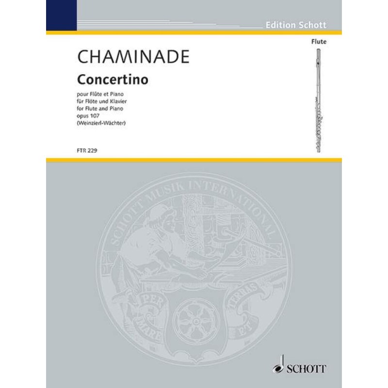 CHAMINADE Concertino Op.107, Flauto e Pianoforte