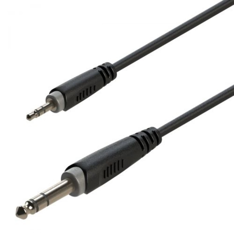 SOUNDSATION
GL-JSmJS3
CAVO ADATTATORE 3.5MM JACK MASCHIO STEREO - 6.3MM JACK MASCHIO STEREO / 3MT