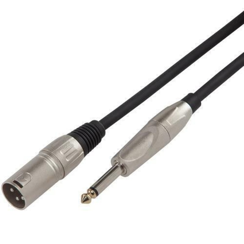 SOUNDSATION
BMCXJ-5BK
CAVO MICROFONICO BILANCIATO XRL 3P M - 6.3MM JACK MONO / 5MT