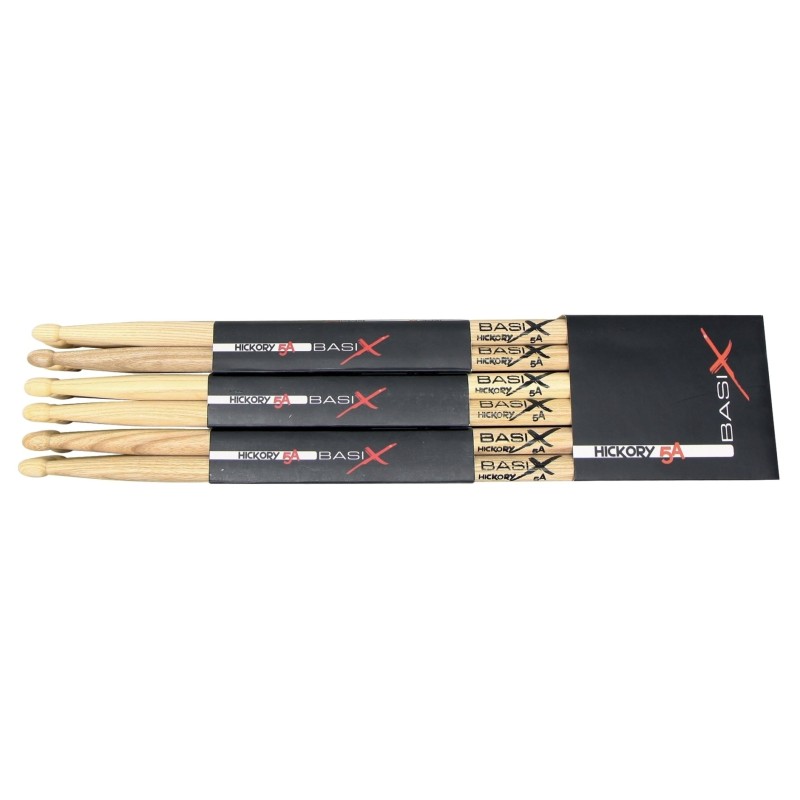 BACCHETTE STICKS BASIX HICKORY 5A GEWA PURE