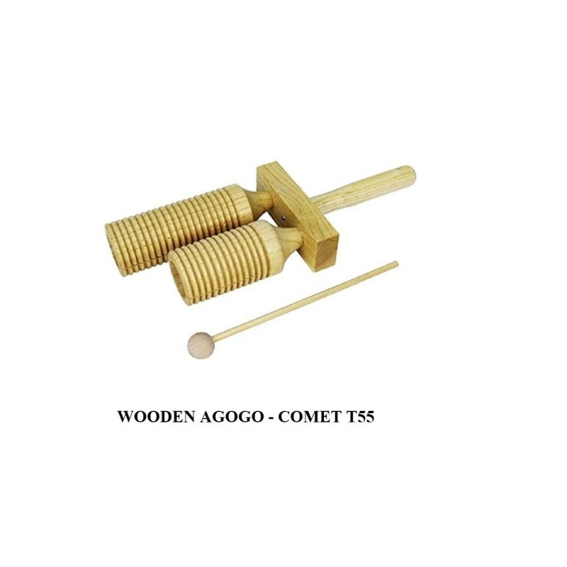 T55 WOODEN AGOGOS